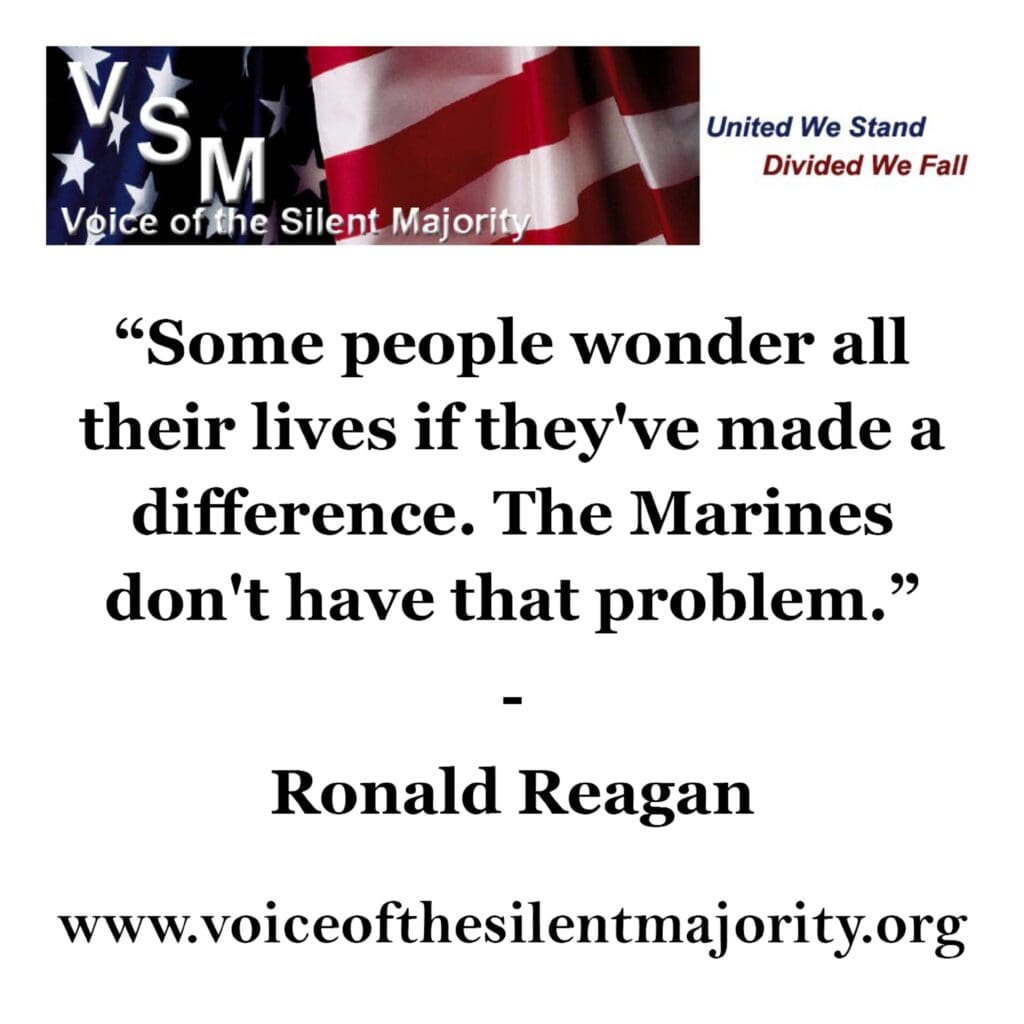 Some wonder lives if they made a difference the marines don't.